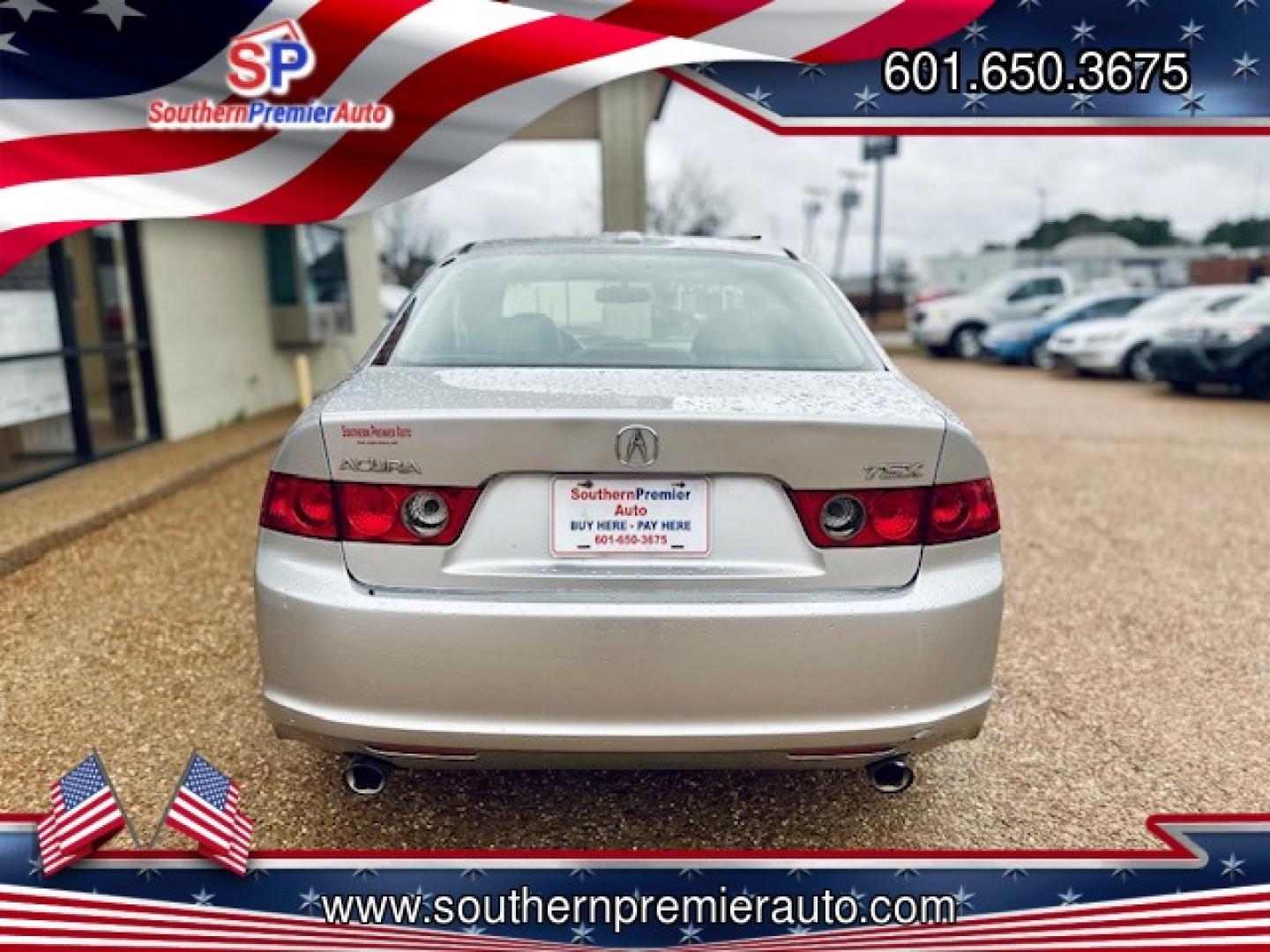 2008 SILVER ACURA TSX BASE (JH4CL968X8C) , located at 922 W. Beacon St., Philadelphia, MS, 39350, (601) 650-3675, 32.770447, -89.127151 - Photo#4